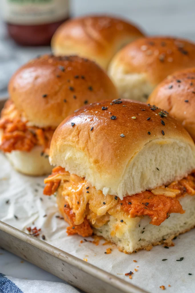 Buffalo Chicken Sliders Recipe