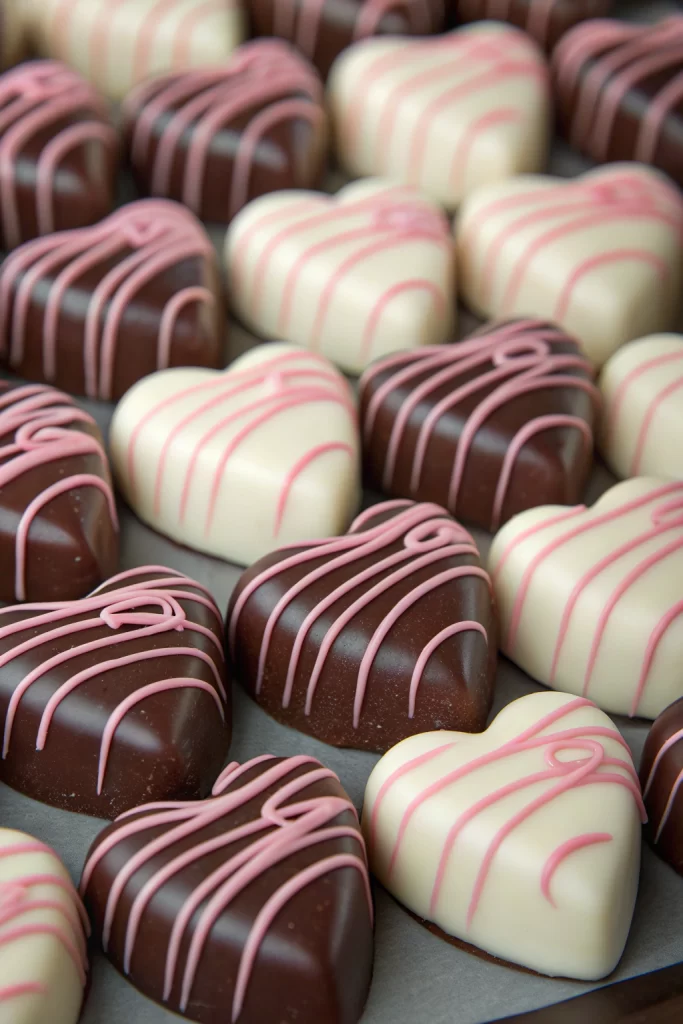 Chocolate Marshmallow Hearts Recipe
