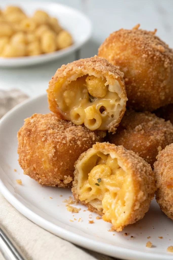 Crispy Air Fryer Mac and Cheese Balls Recipe