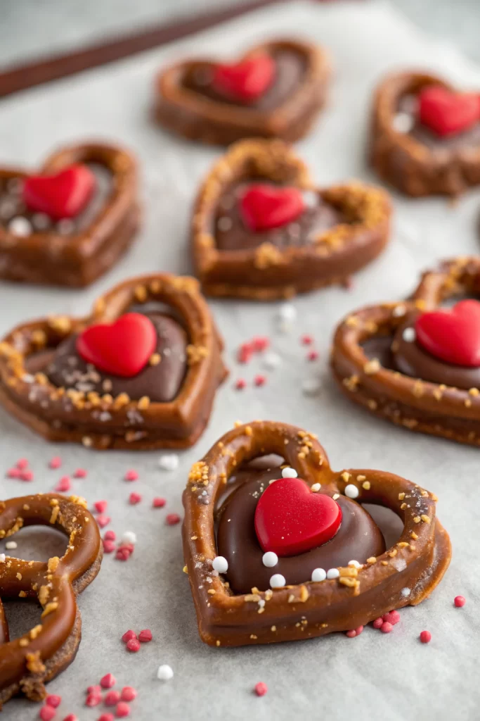 Easy Heart Pretzels Recipe