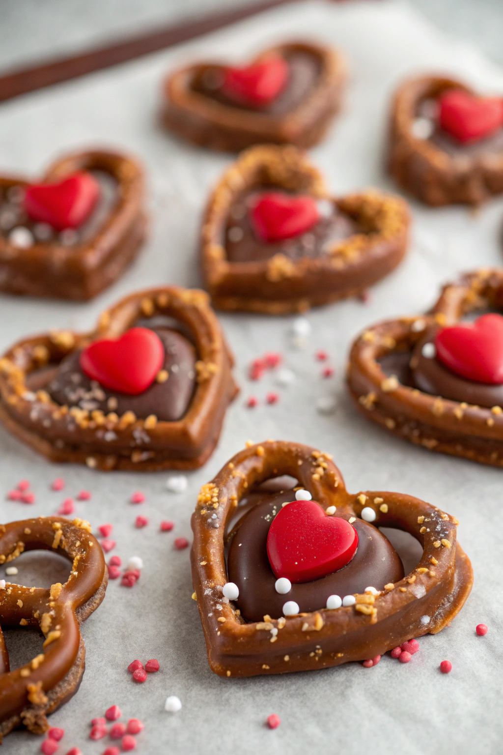 Easy Heart Pretzels Recipe