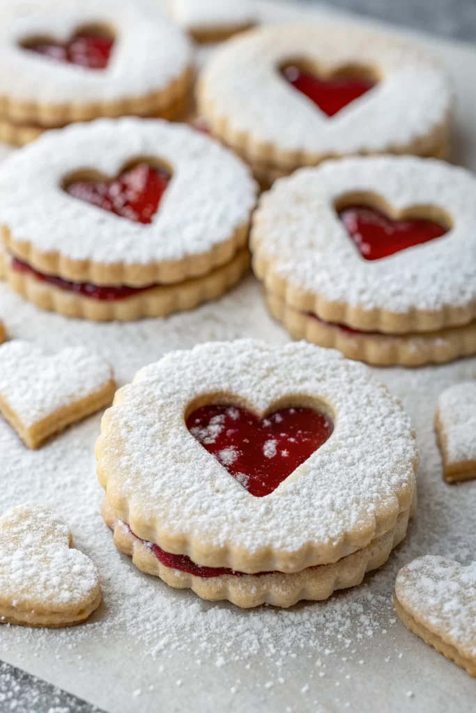 Linzer Cookies Italian Stawberry Jam Recipe