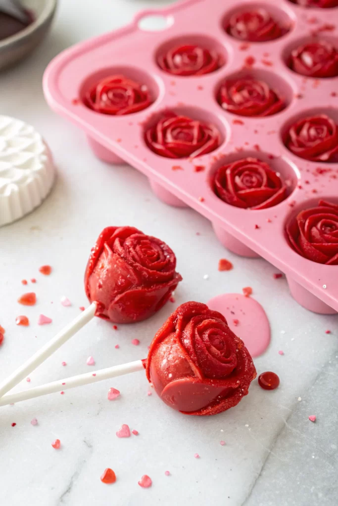 Marshmallows Blooming Roses Recipe
