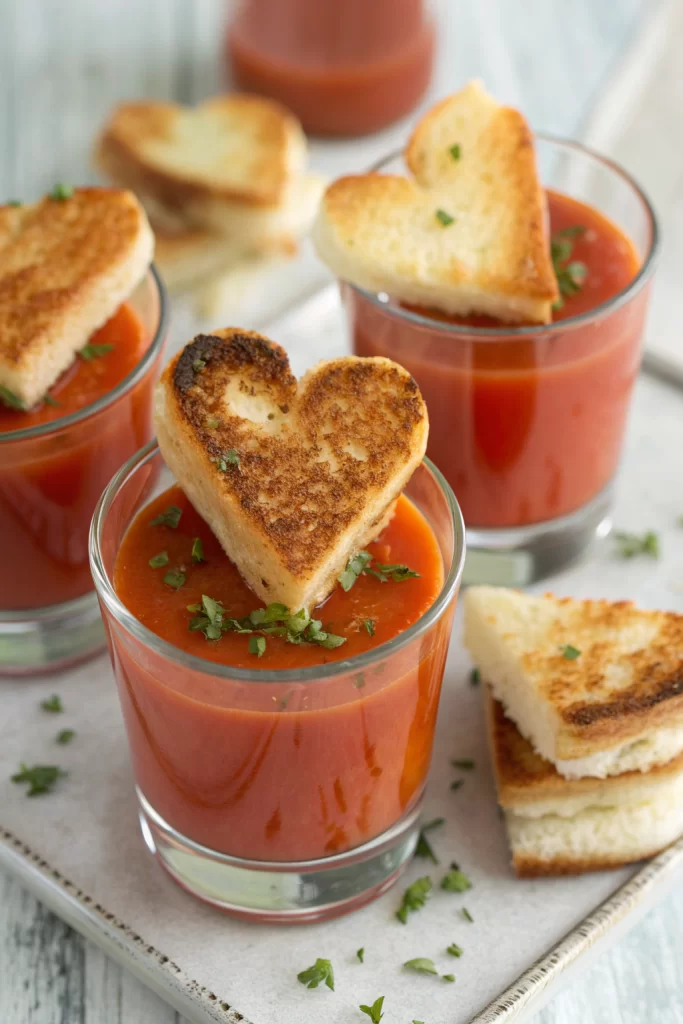 Mini Grilled Cheese Hearts Recipe