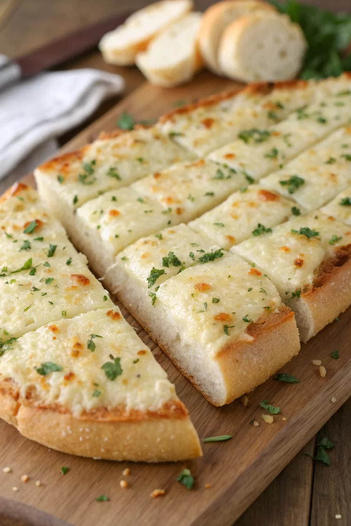 Quick Garlic Breadsticks Recipe