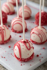 Red Velvet Cake Pops Recipe