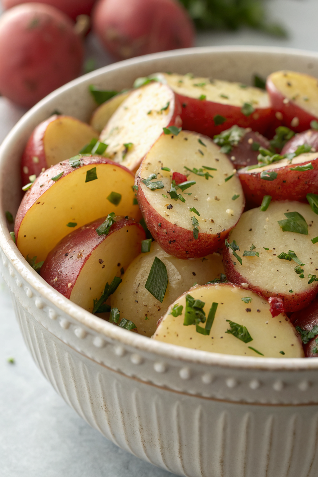 Dill and Dijon Potato Salad