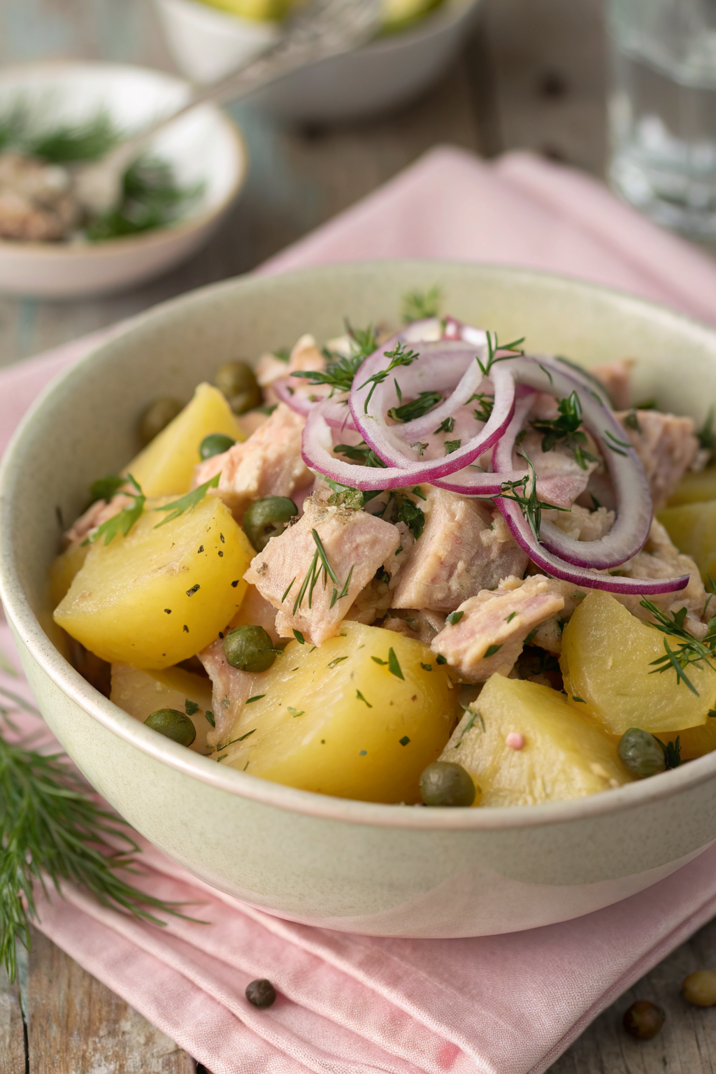 Italian Tuna Potato Salad