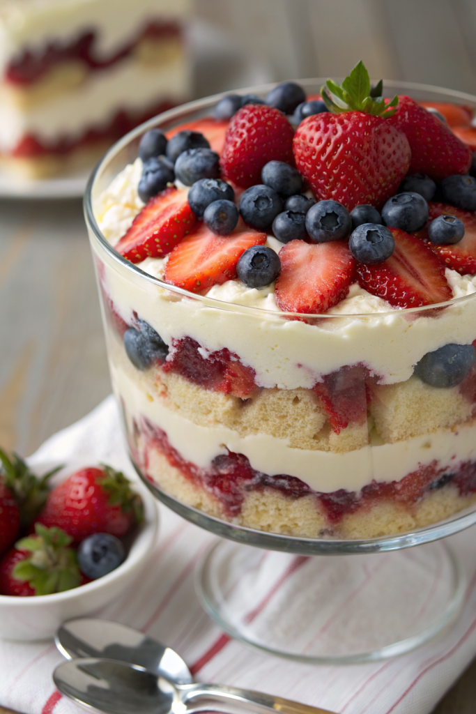 Angel Food Berry Trifle Recipe