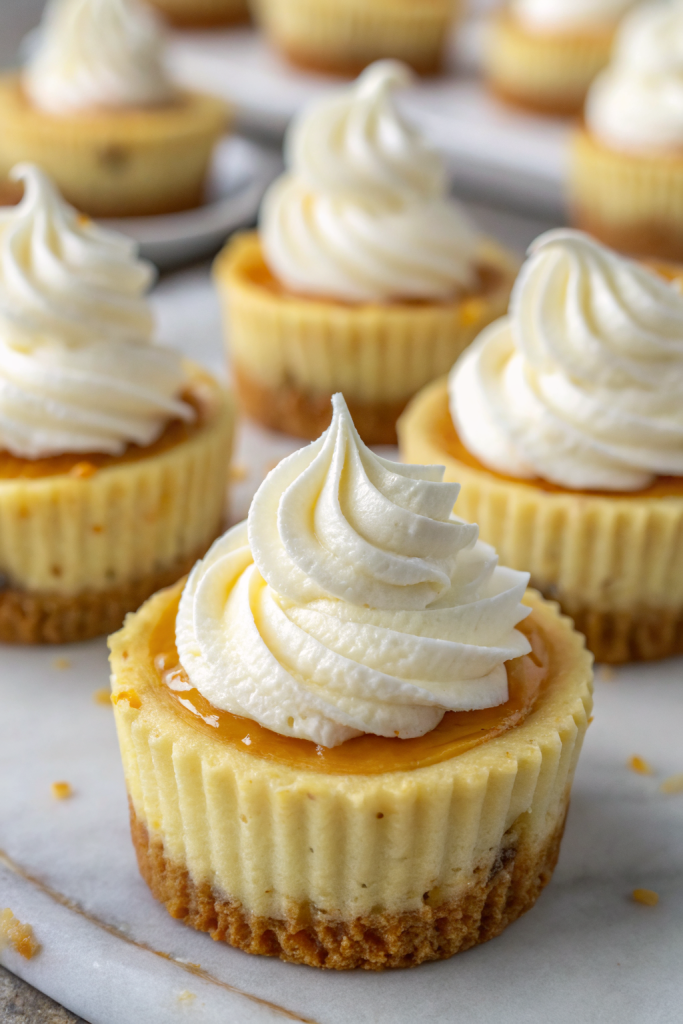 Apple Crisp Mini Cheesecakes Recipe
