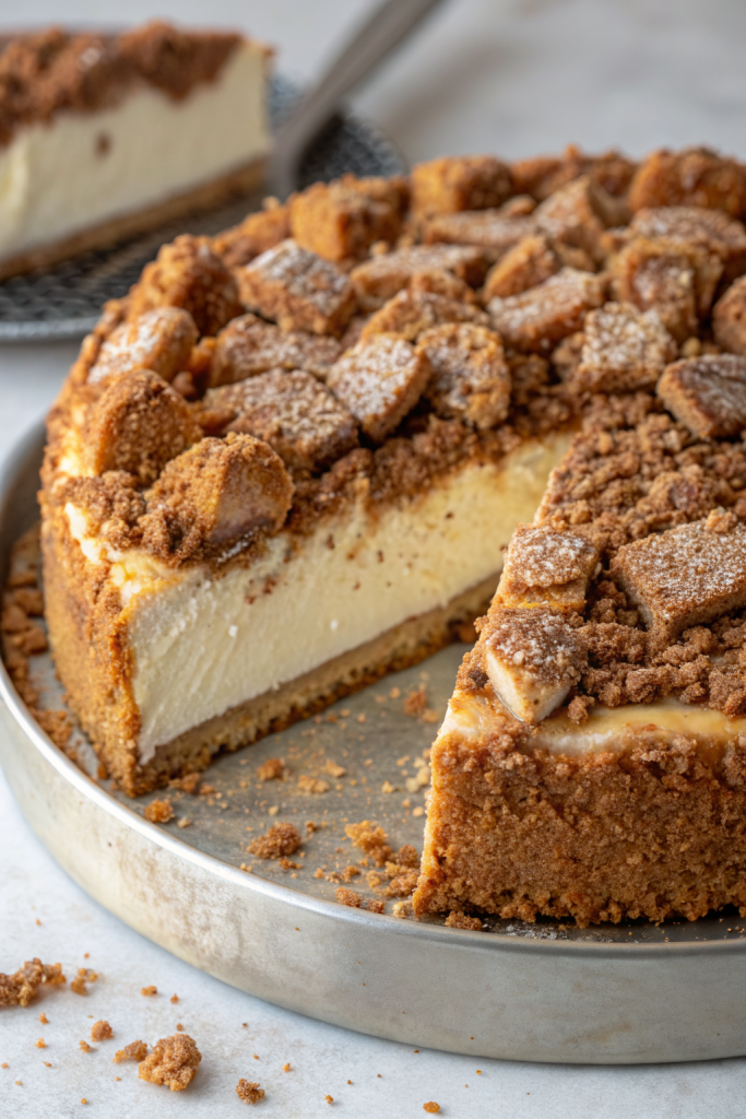 Apple Crumble Cheesecake Recipe