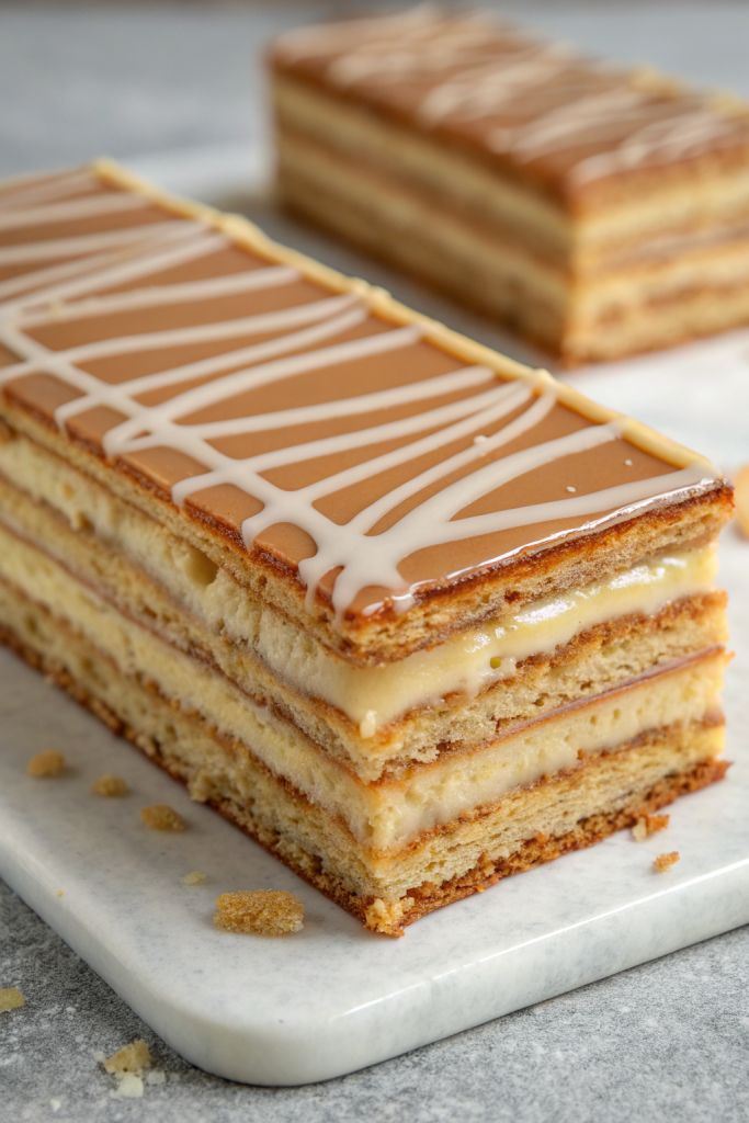 Apple Mille Feuille with Vanilla Custard Recipe
