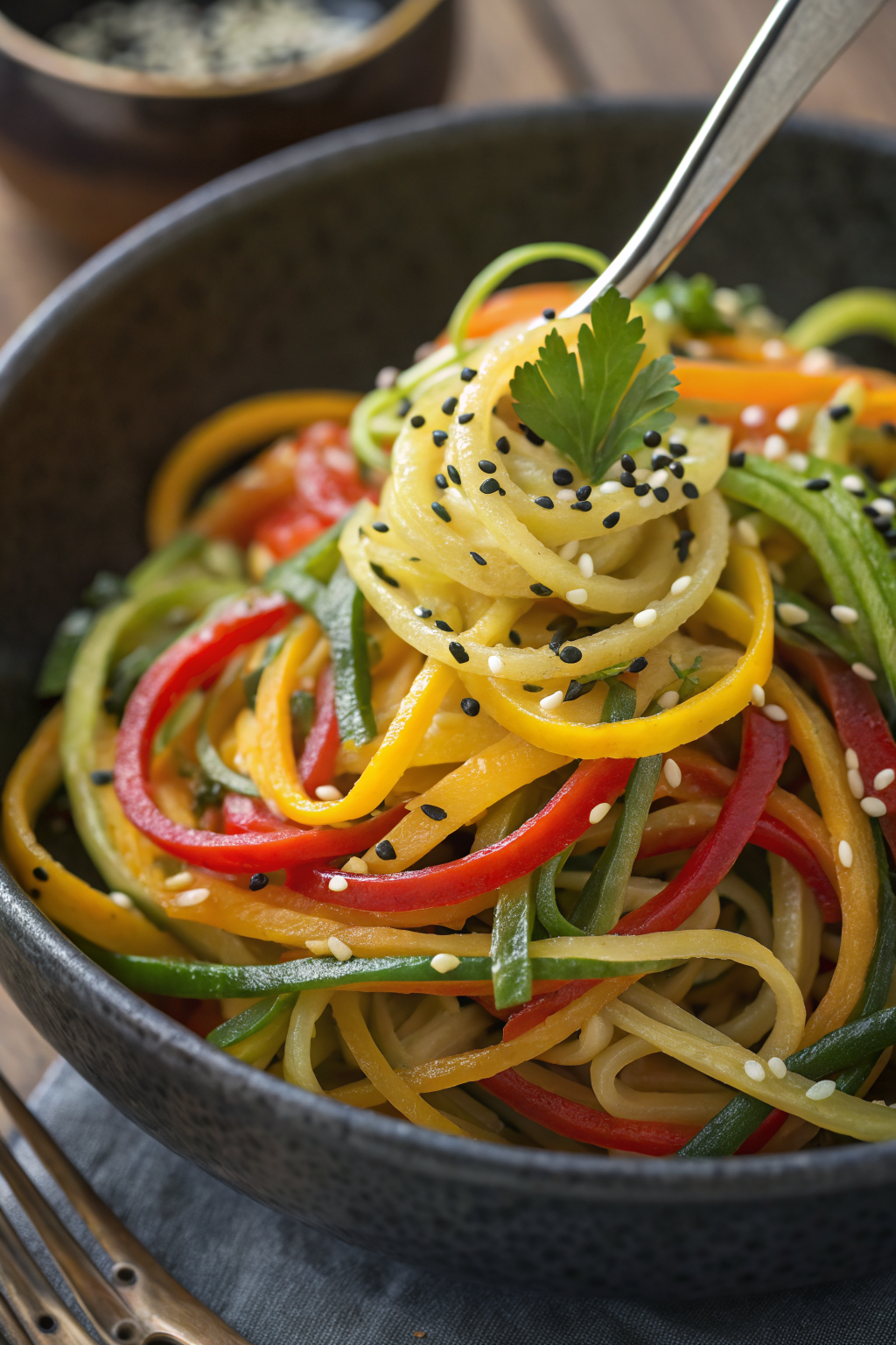 Asian Zucchini Noodles Recipe