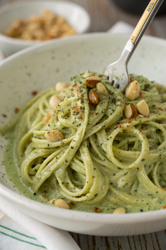 Avocado Pesto Zucchini Noodles Recipe