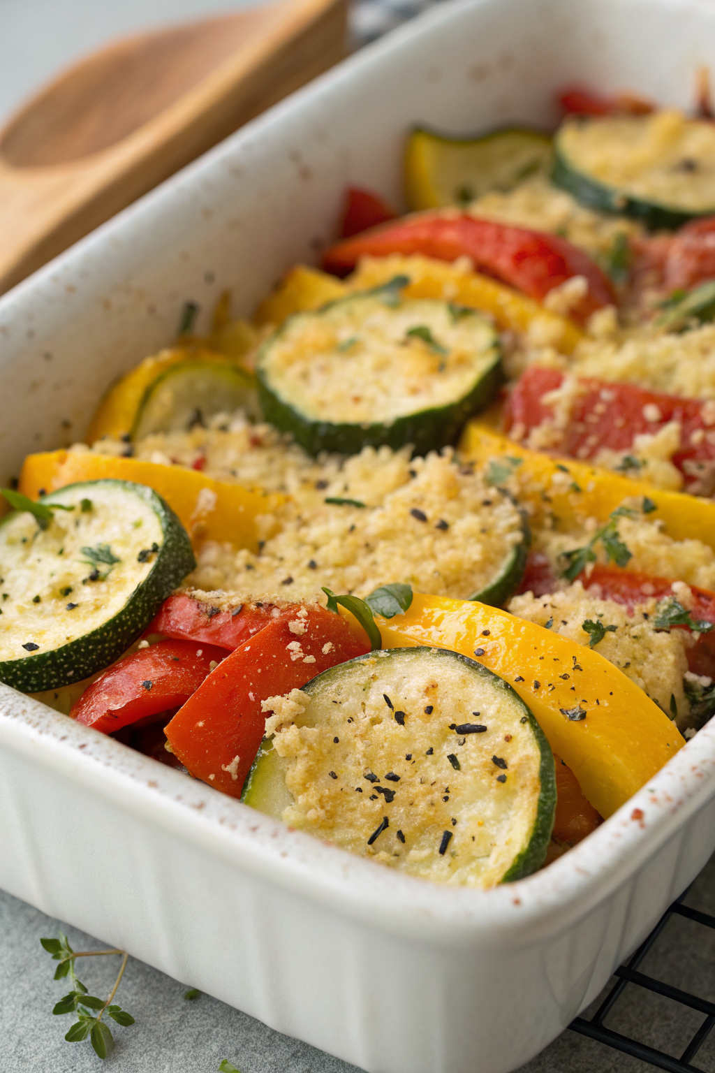 Baked Zucchini and Cheese Recipe