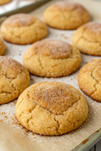 Brown Butter Pumpkin Snickerdoodle Cookies Recipe