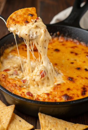 Buffalo Chicken Dip Stove Top