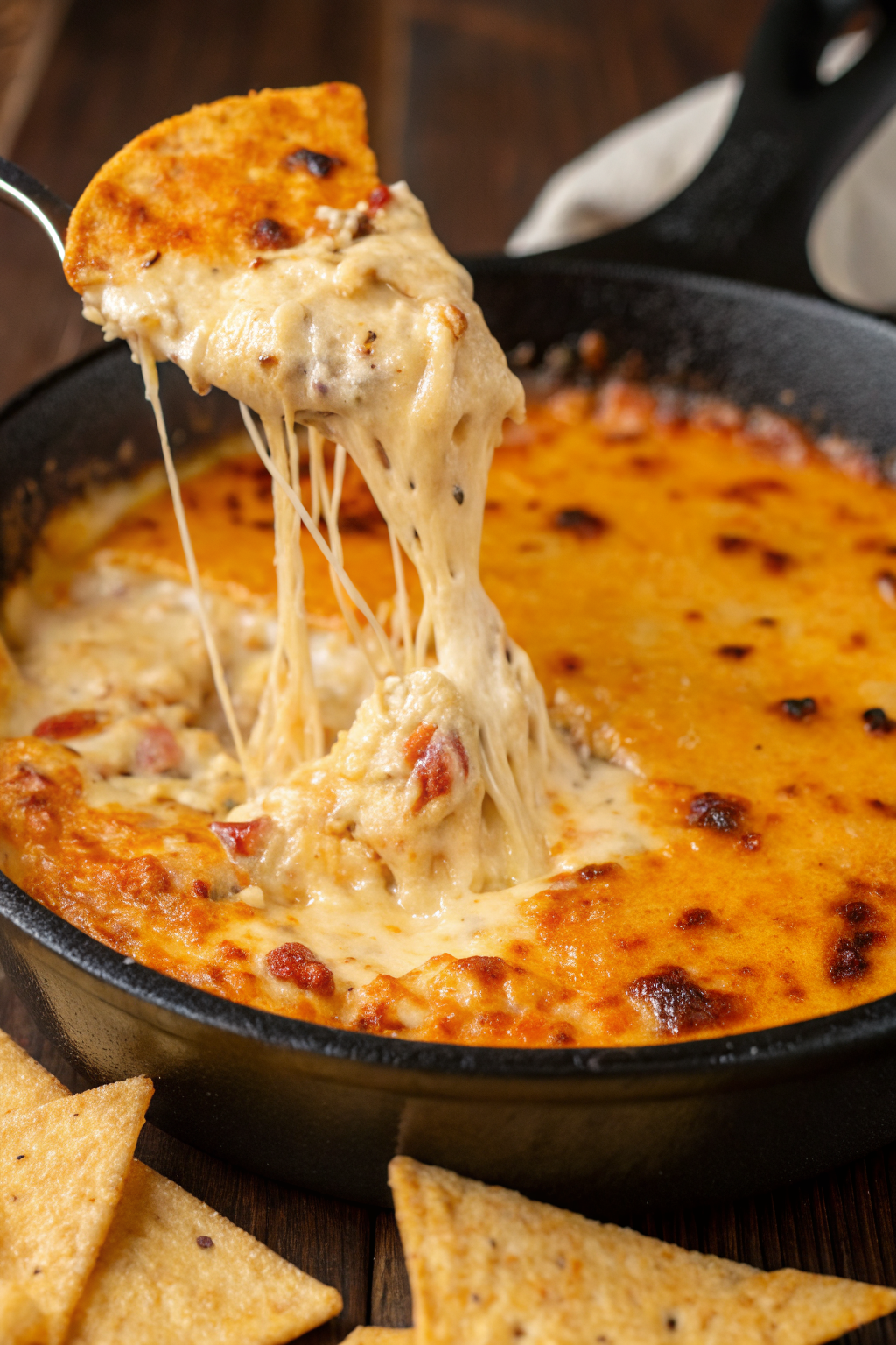 Buffalo Chicken Dip Stove Top