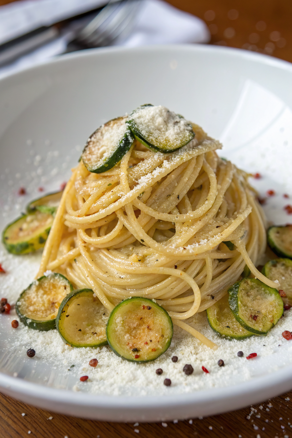 Creamy Zucchini Lemon Pasta Recipe