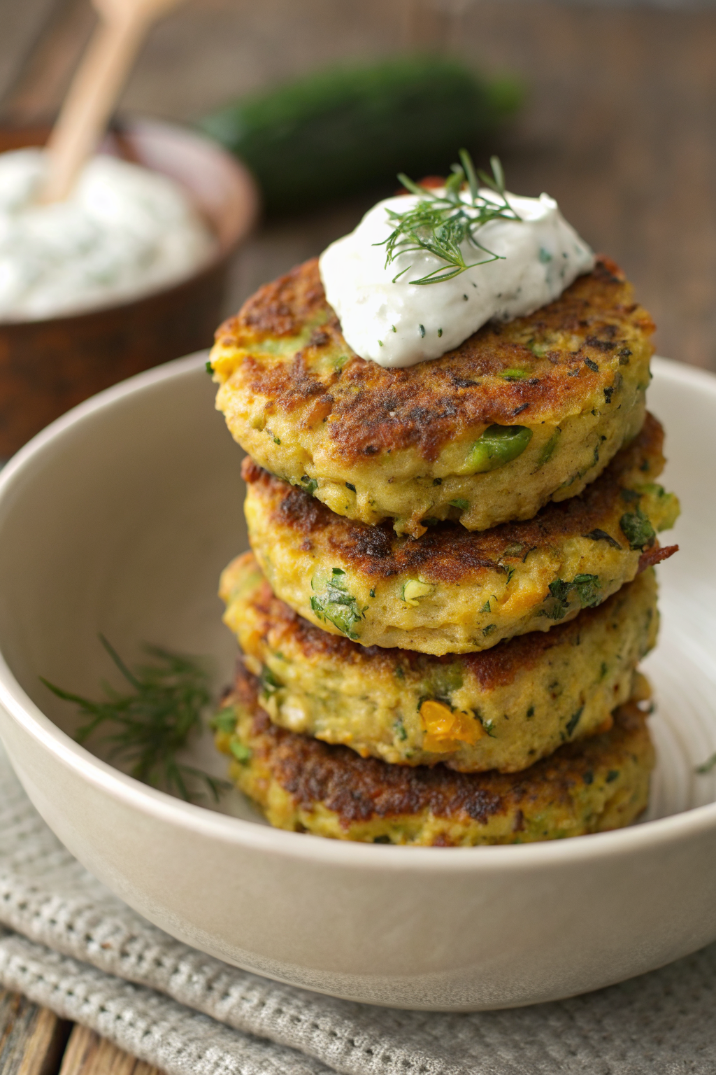 Crispy Zucchini Pancake Recipe