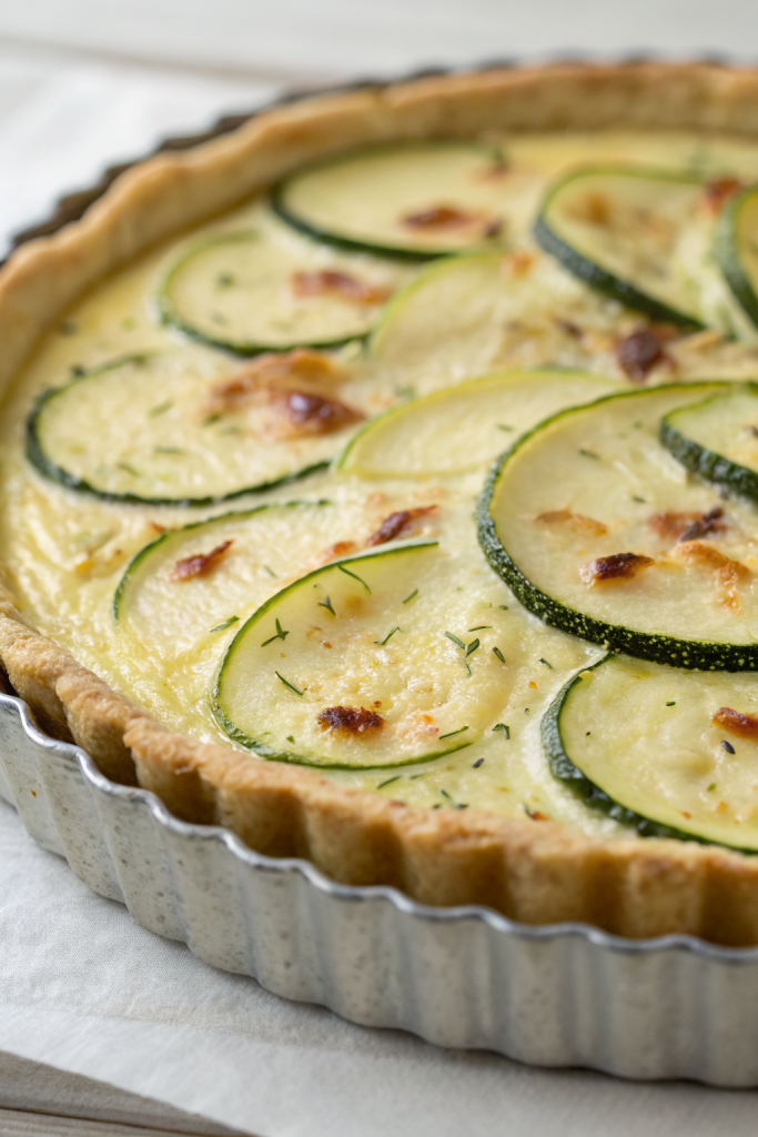 Crustless Zucchini Quiche Recipe