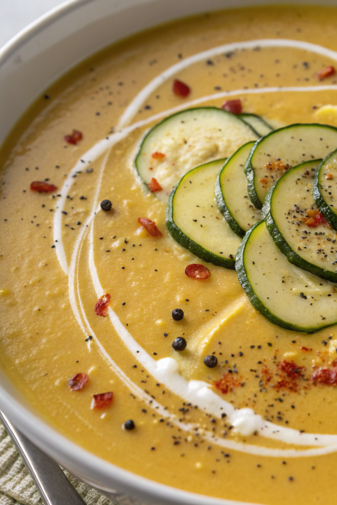Curried Zucchini Soup Recipe