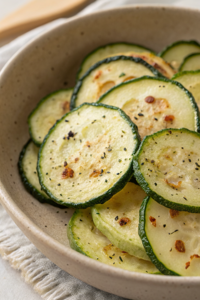 Easy Air Fryer Zucchini Chips Recipe