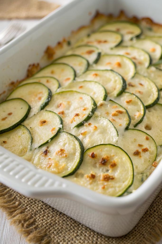 Easy Zucchini Au Gratin Recipe