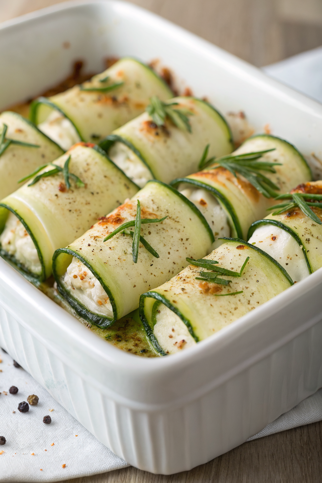 Easy Zucchini Lasagna Rolls Recipe