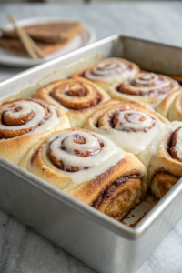 Fluffy Cinnamon Rolls with Creamy Glaze Recipe