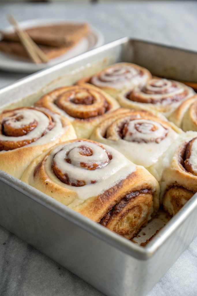 Fluffy Cinnamon Rolls with Creamy Glaze Recipe