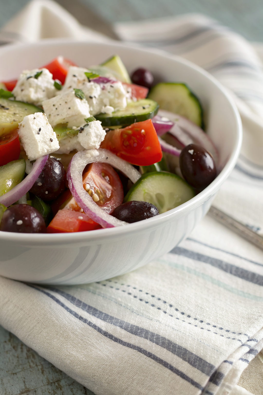 Greek Zucchini Salad