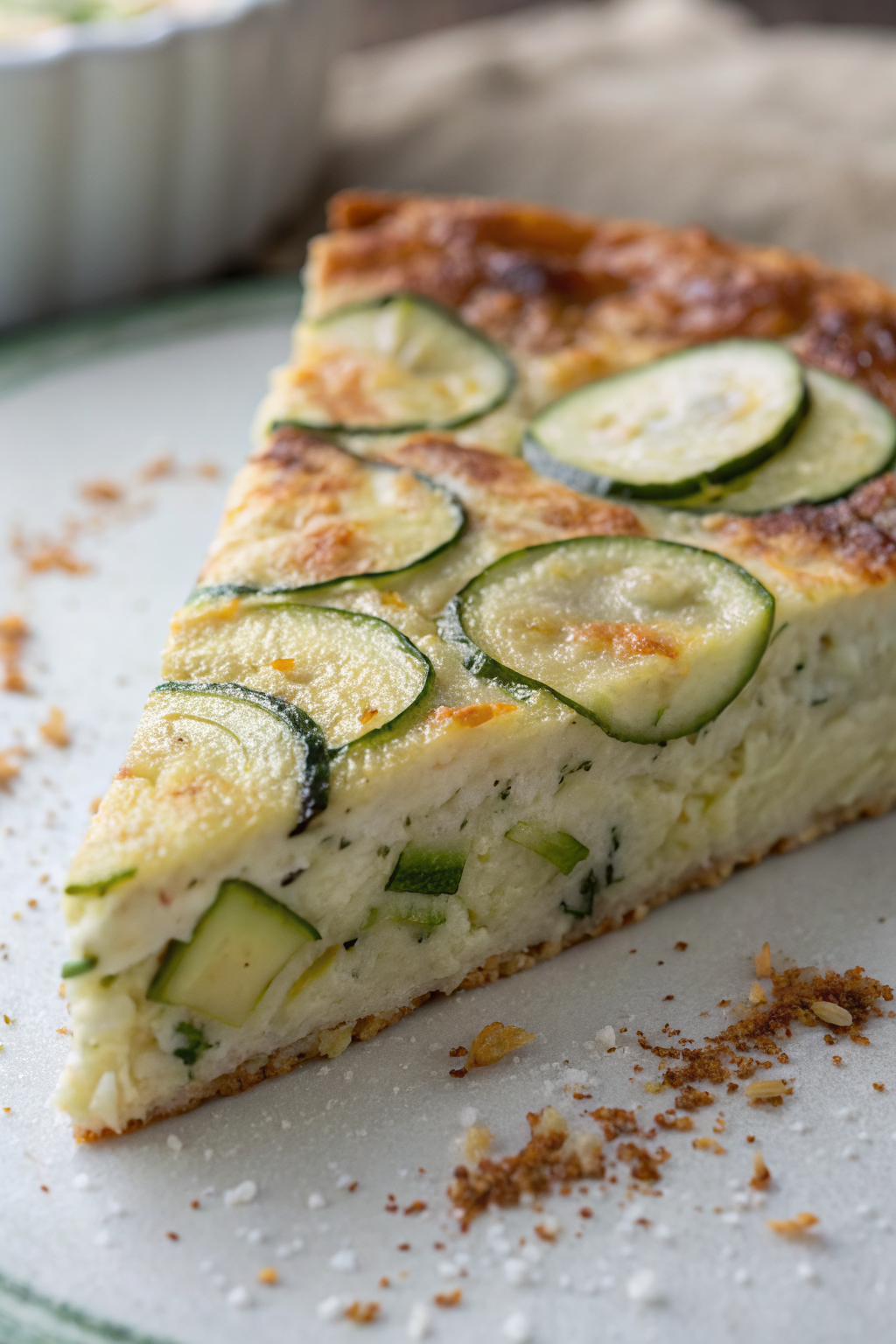 Keto Crustless Zucchini Quiche Recipe
