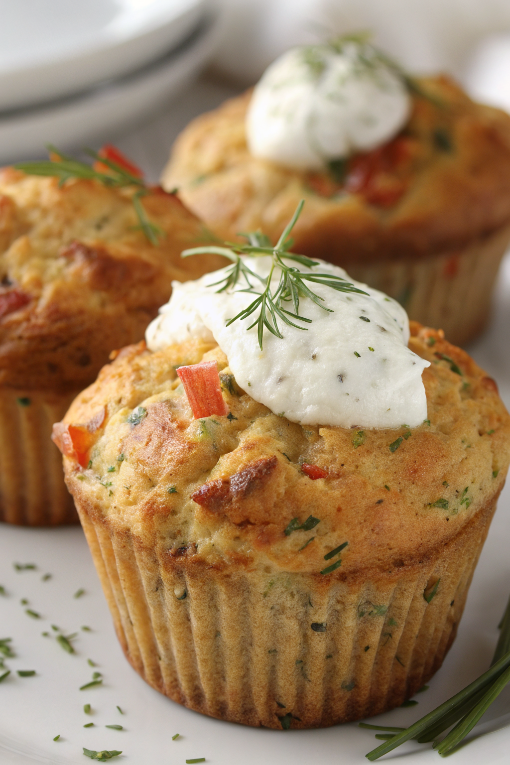 Parmesan Zucchini Potato Muffins Recipe