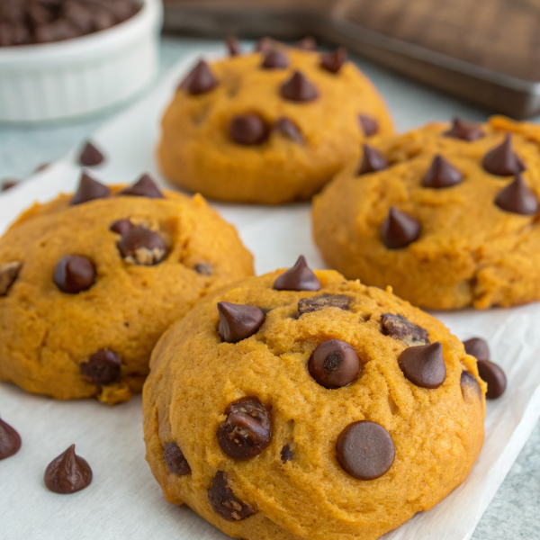 Pumpkin Chocolate Chip Cookies Recipe