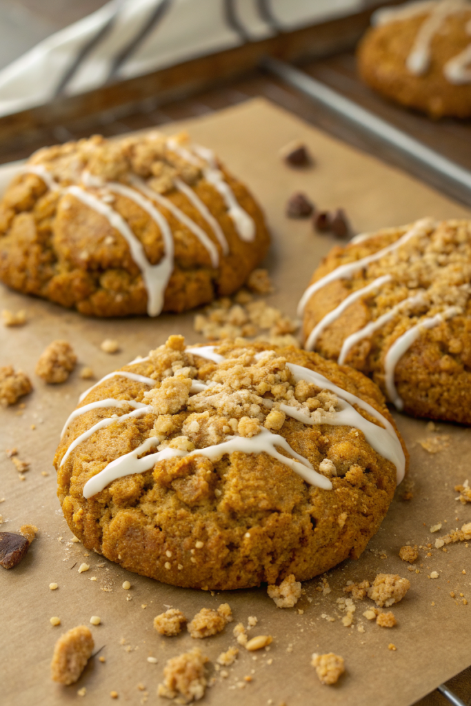 Pumpkin Coffee Cake Cookies Recipe