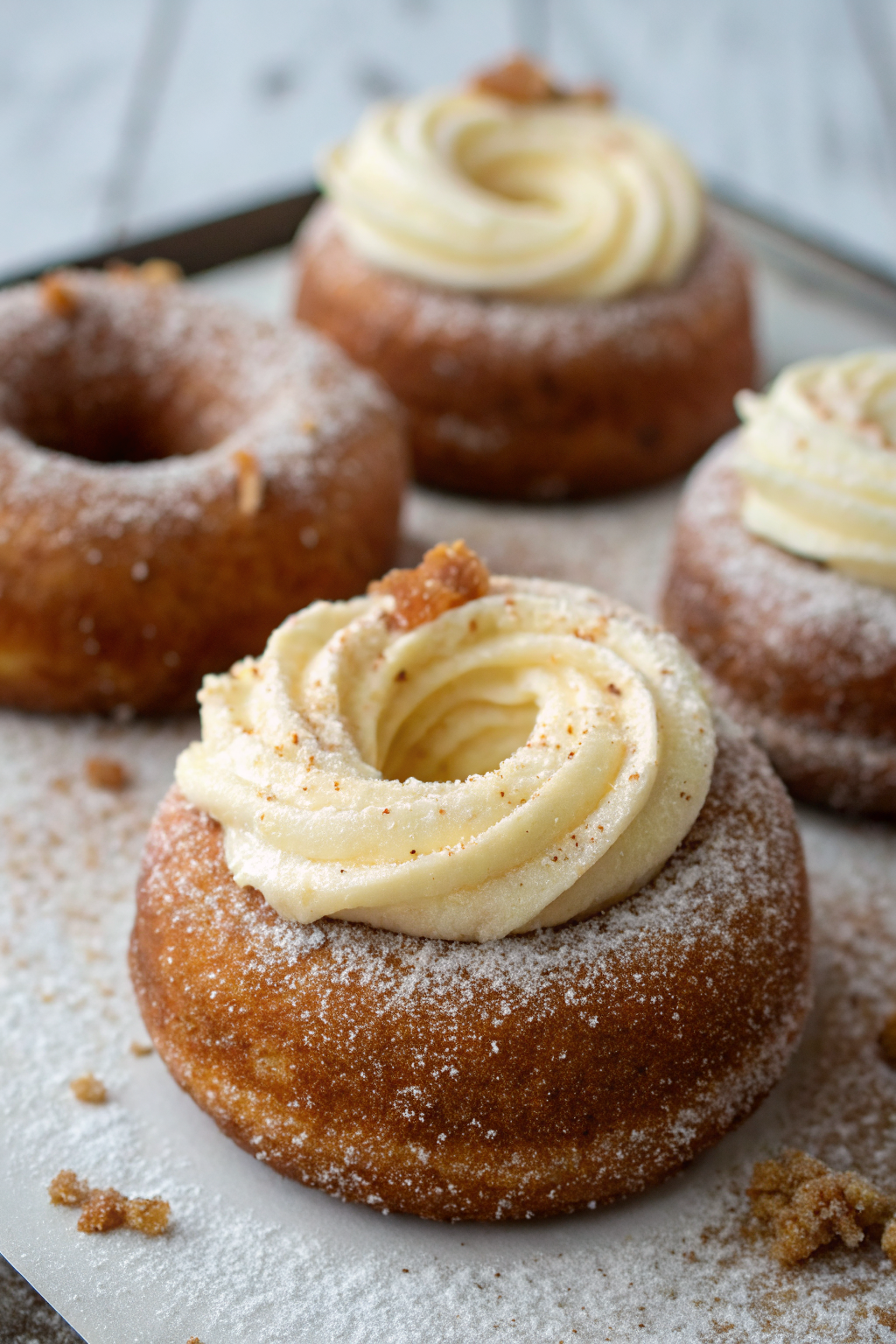 Pumpkin Spice Cheesecake Doughnuts Recipe
