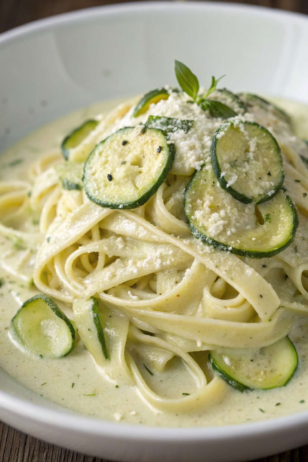 Roasted Courgette Pesto Pasta Recipe