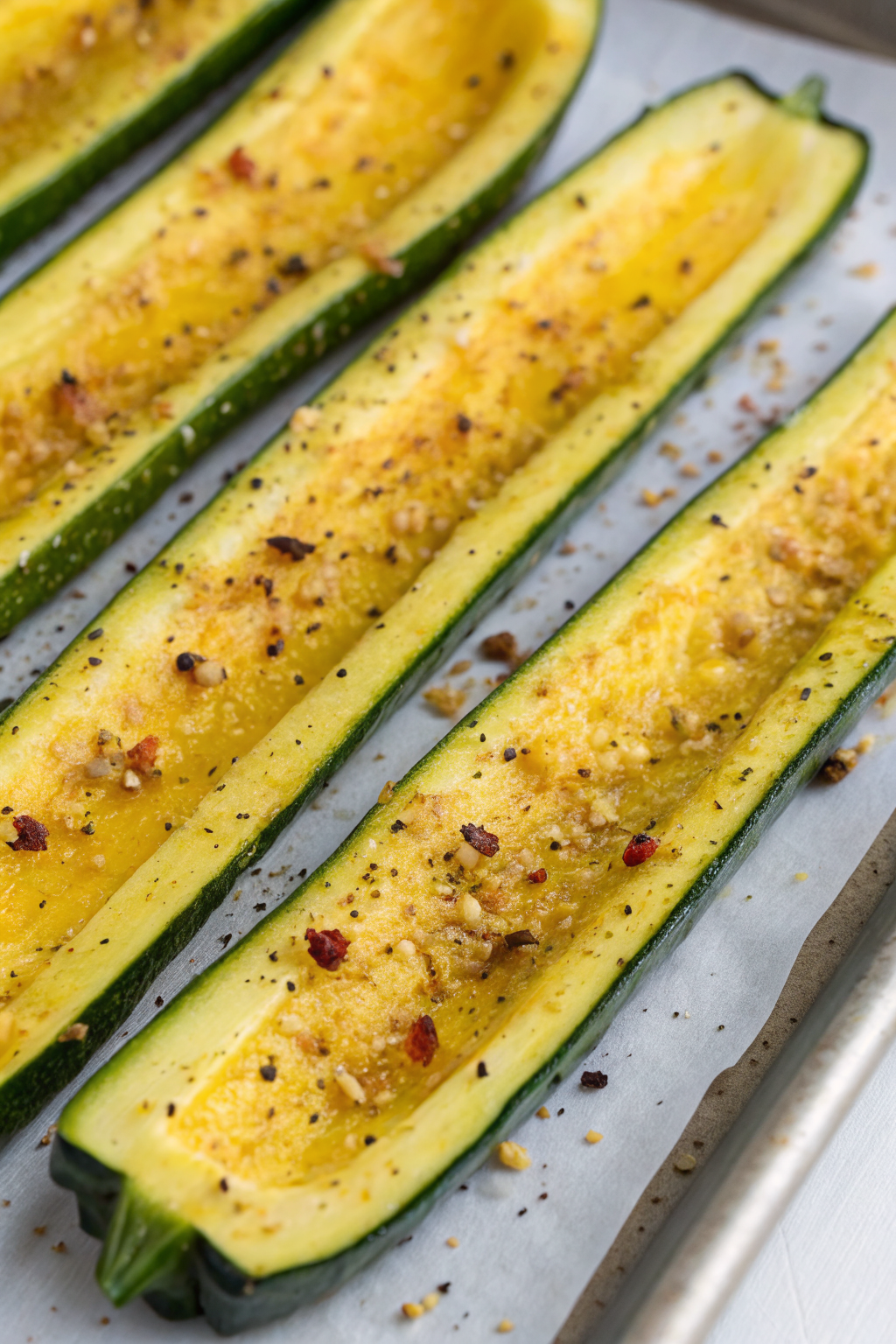 Roasted Zucchini Recipe