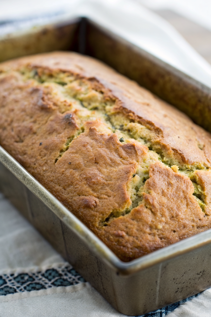 Sweet Cinnamon Zucchini Bread With Brown Sugar