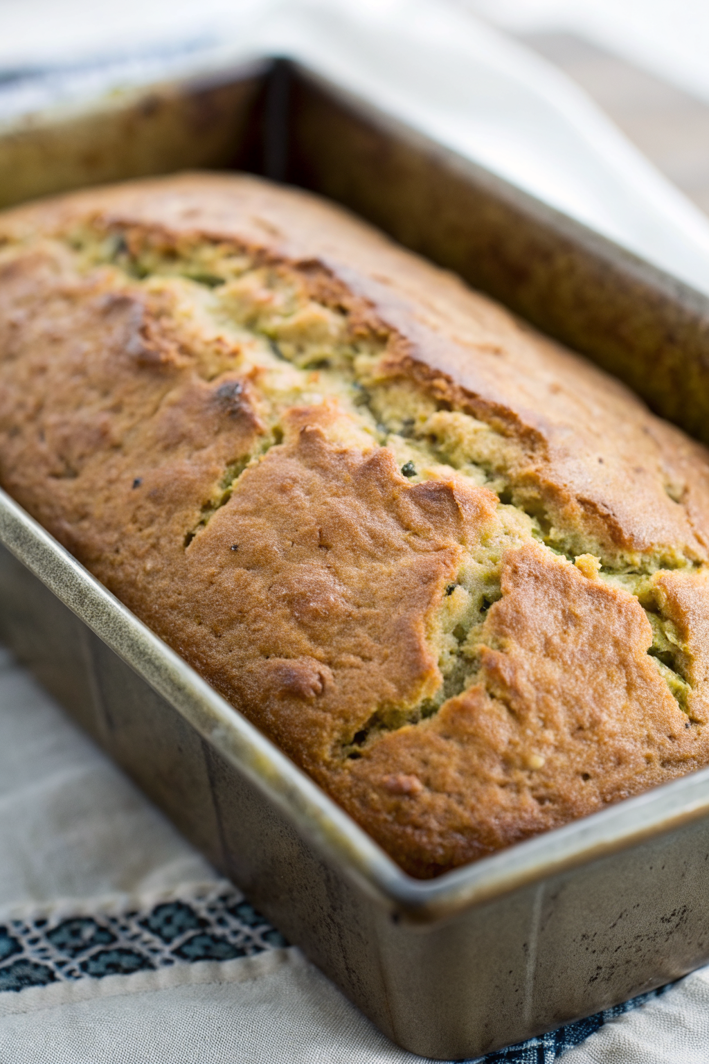 Sweet Cinnamon Zucchini Bread With Brown Sugar
