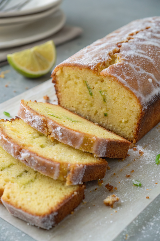 Zucchini Bread With Crumble Topping And Icing Drizzle