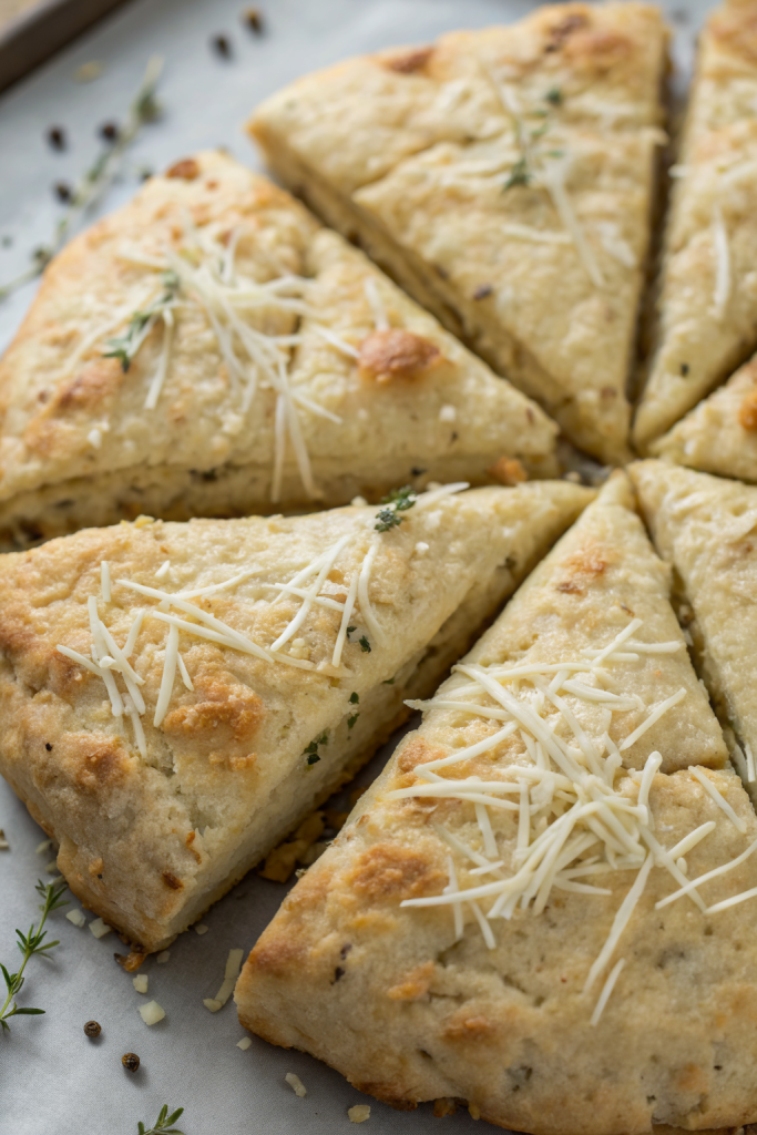 Zucchini Cheddar Scones Recipe