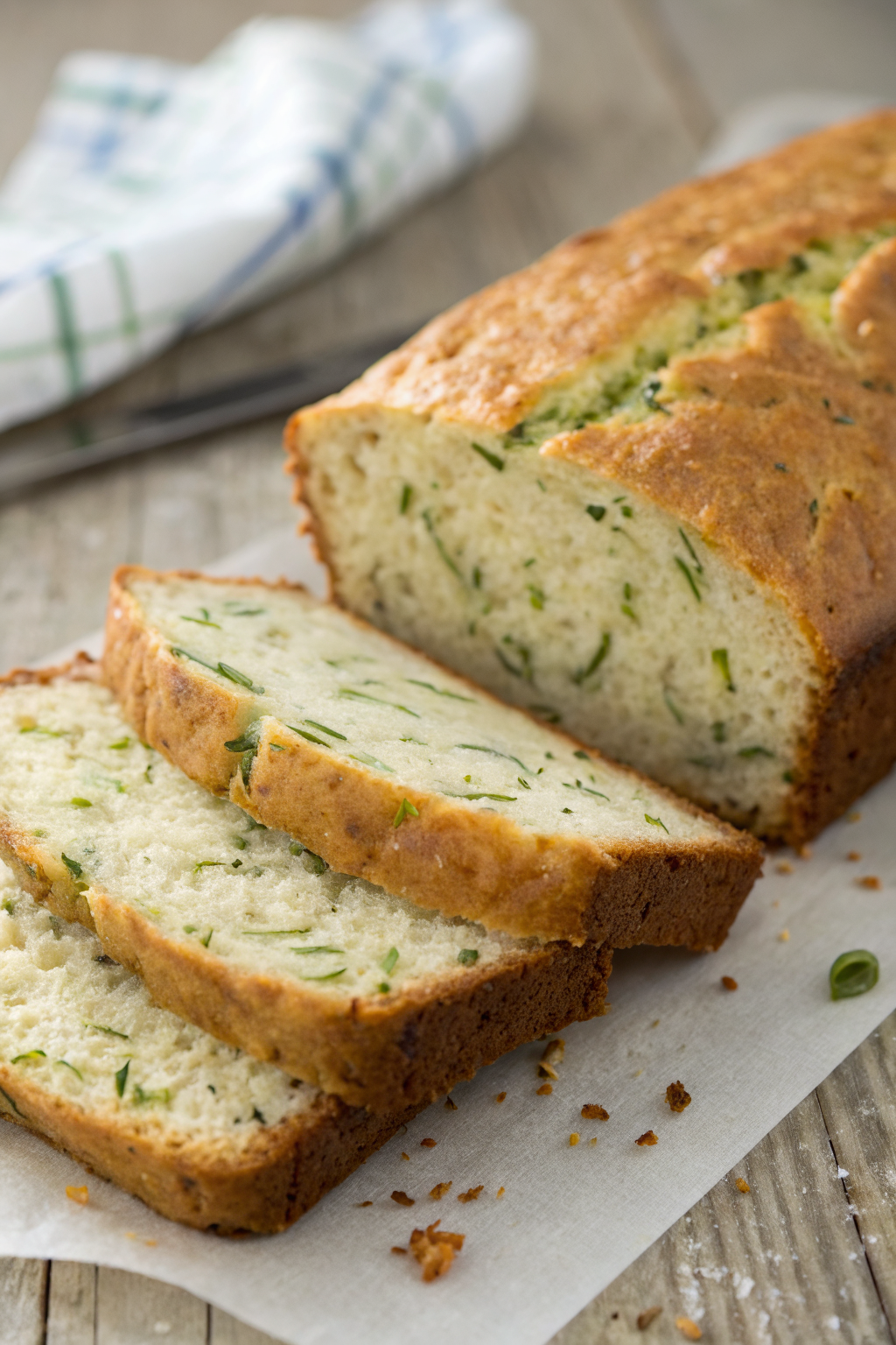 Zucchini Cheese Bread