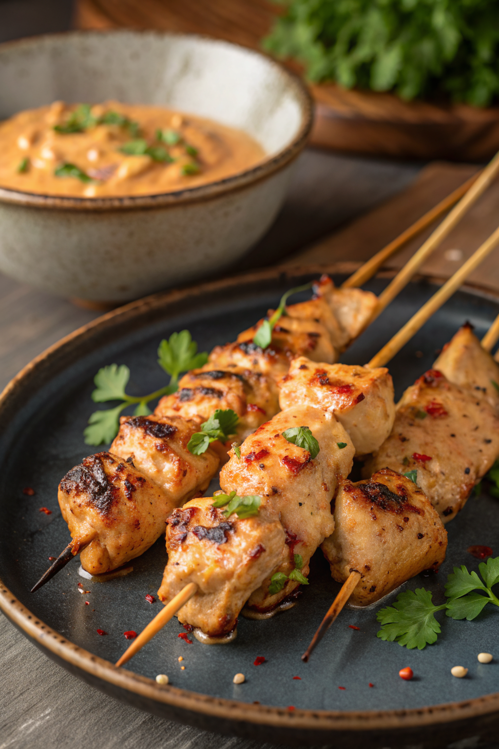 Bang Bang Chicken Skewers Recipe