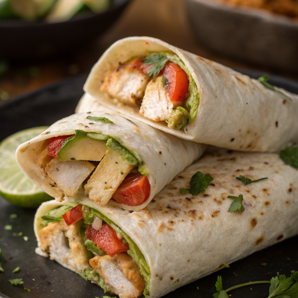 Chicken Avocado Ranch Burritos Recipe