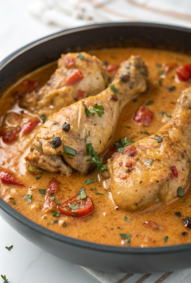 Chicken Curry With Cucumber Yoghurt