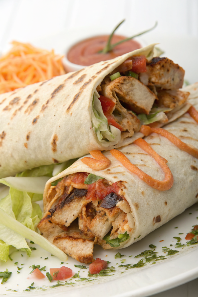 Chicken Shawarma with Creamy Garlic Sauce