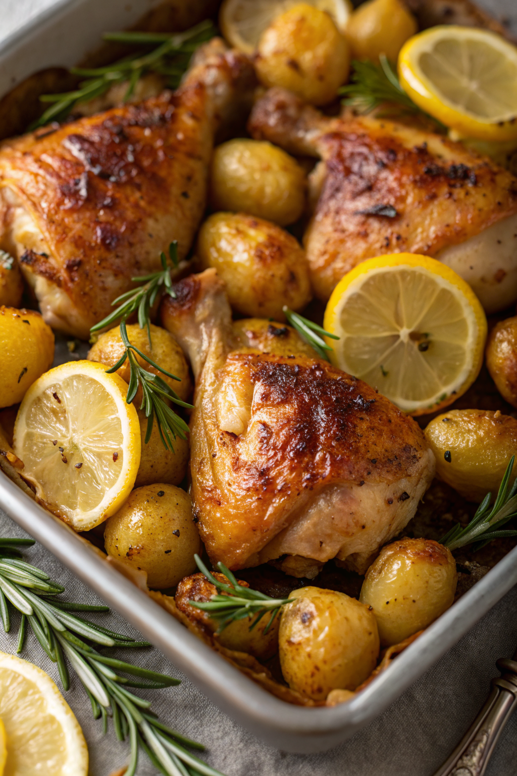 Chicken Thighs and Potatoes