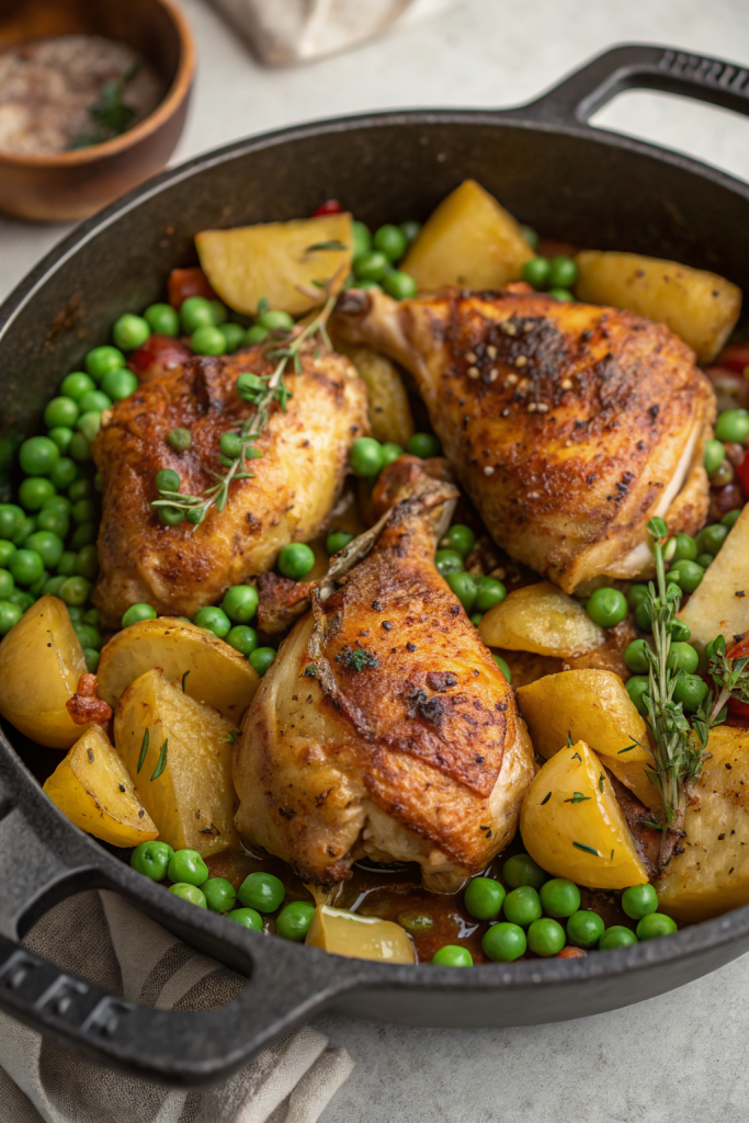 Chicken Vesuvio Recipe